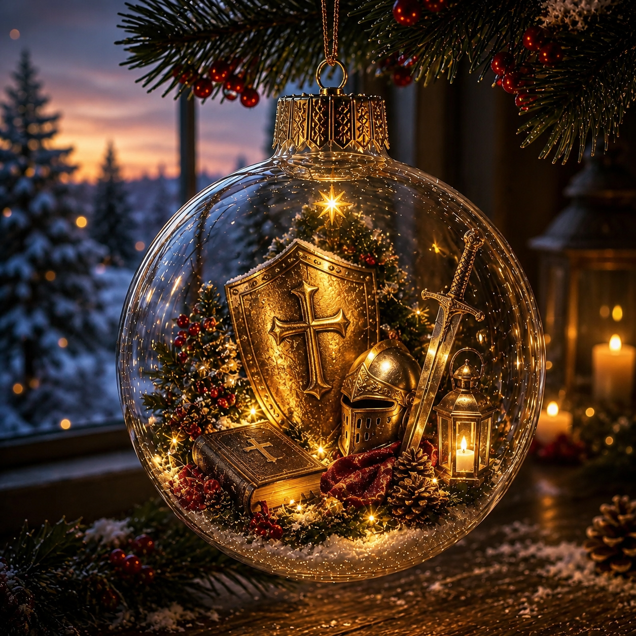 ✨ Christmas Faith Ornament