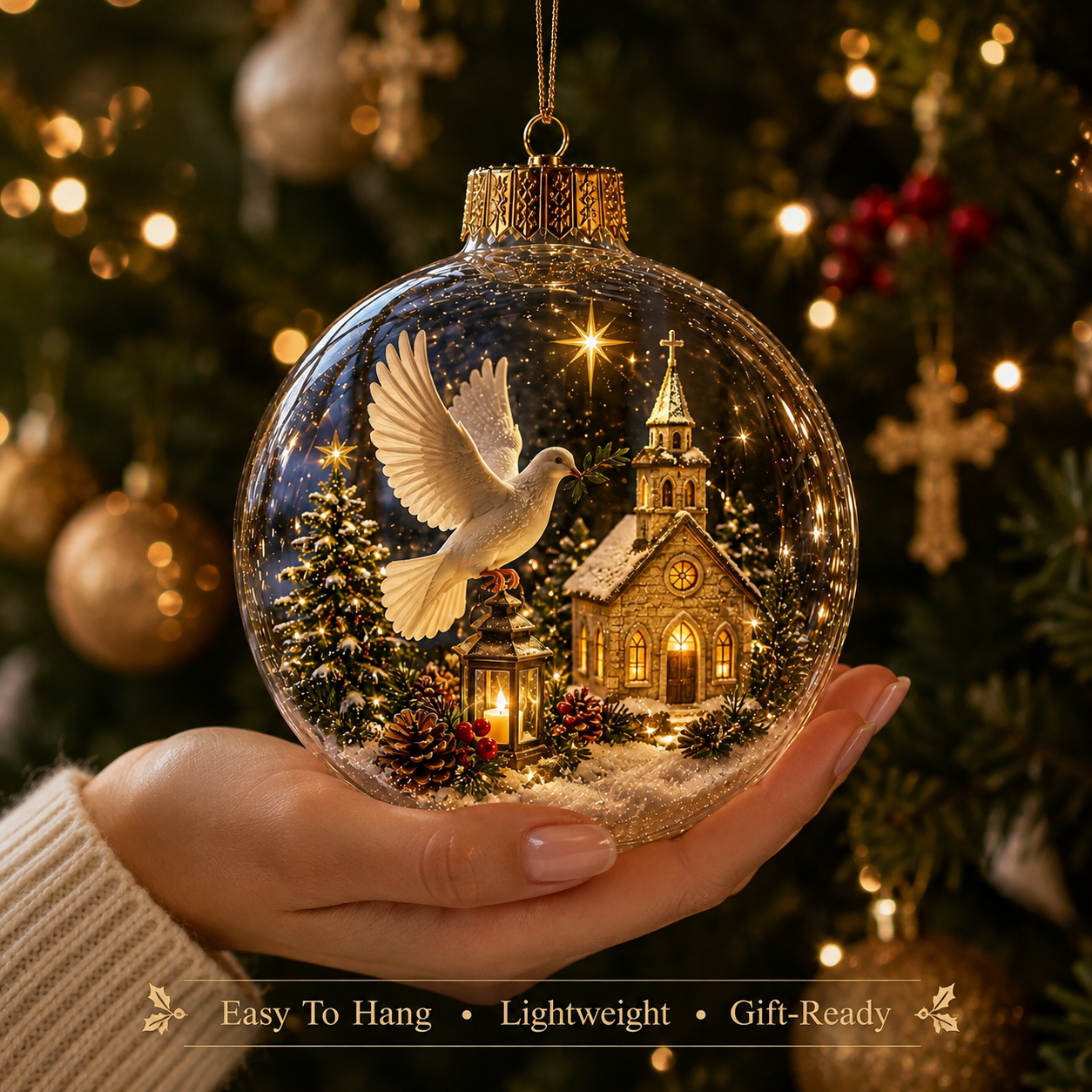 ✨ Christmas Faith Ornament