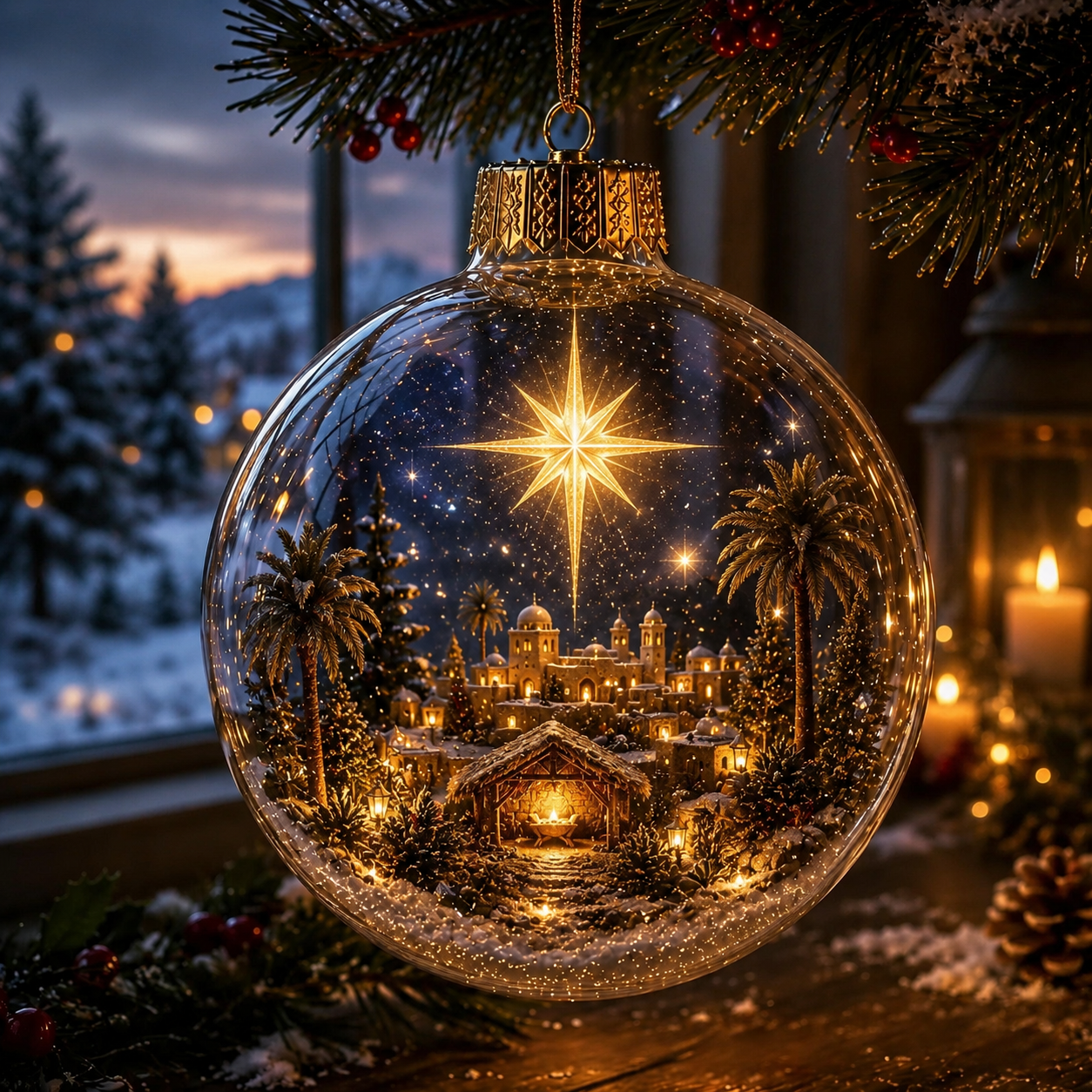 ✨ Christmas Faith Ornament