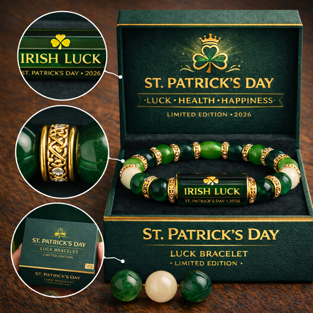 St. Patrick’s Day Luck Bracelet – Limited Edition 2026 🍀
