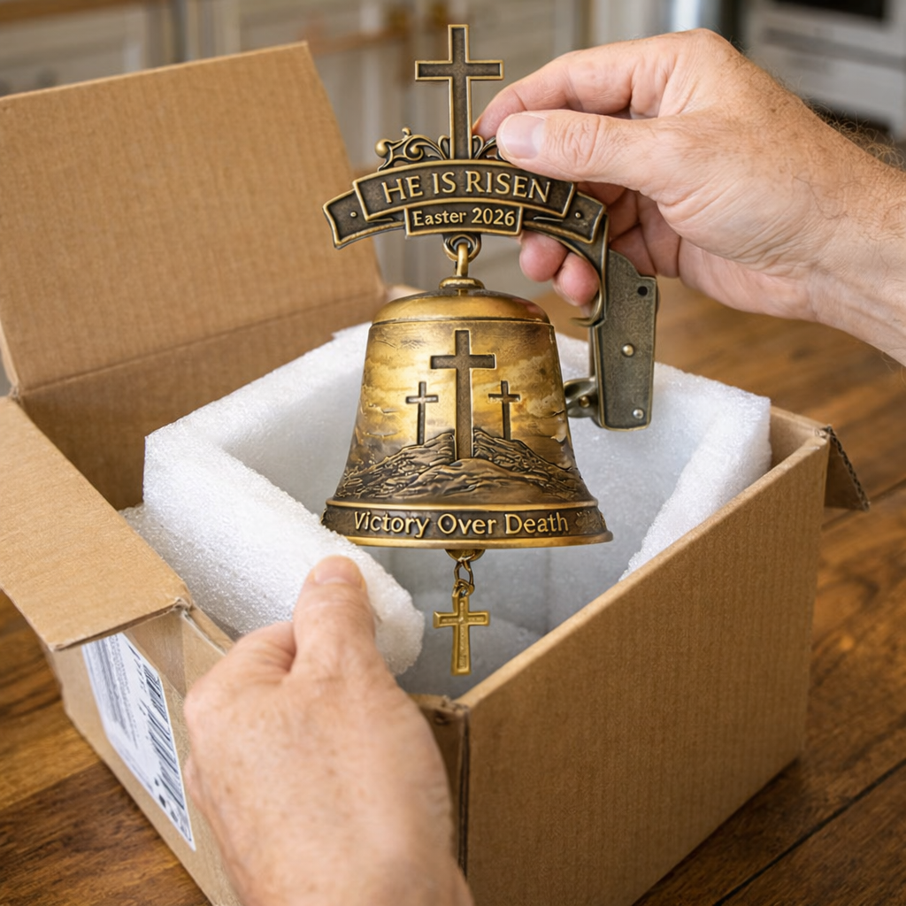 ✝️ He Is Risen 2026 Resurrection Bell 