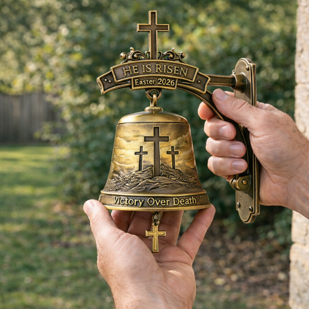 ✝️ He Is Risen 2026 Resurrection Bell 