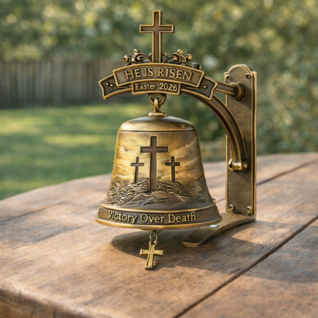 ✝️ He Is Risen 2026 Resurrection Bell 