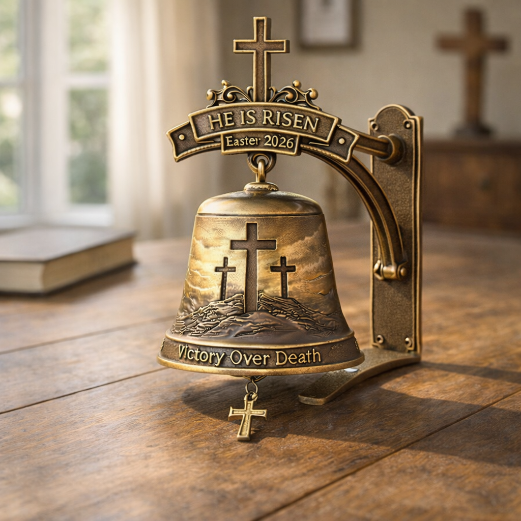 ✝️ He Is Risen 2026 Resurrection Bell 