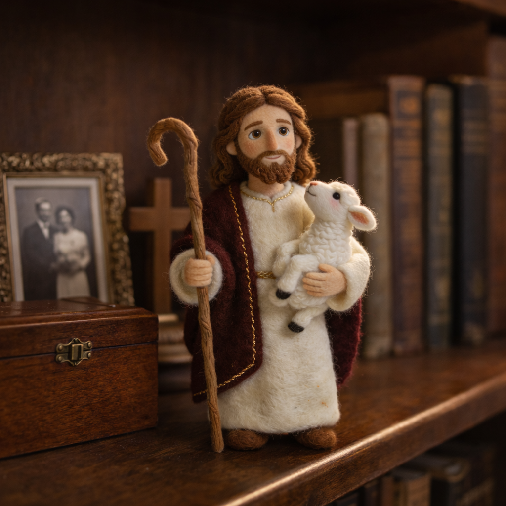 ✝️Faith Passed Down™ -The Good Shepherd Heirloom Figurine
