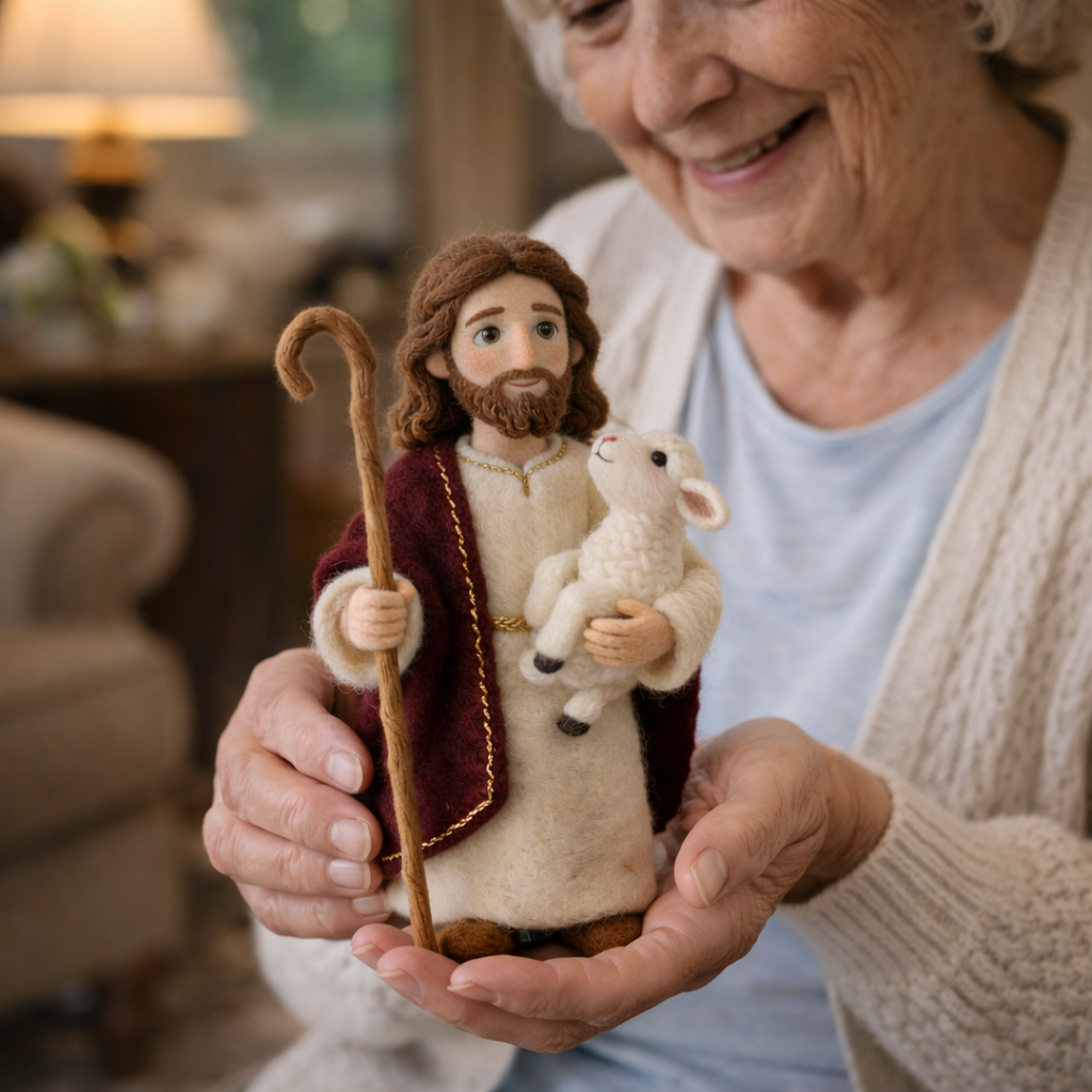 ✝️Faith Passed Down™ -The Good Shepherd Heirloom Figurine