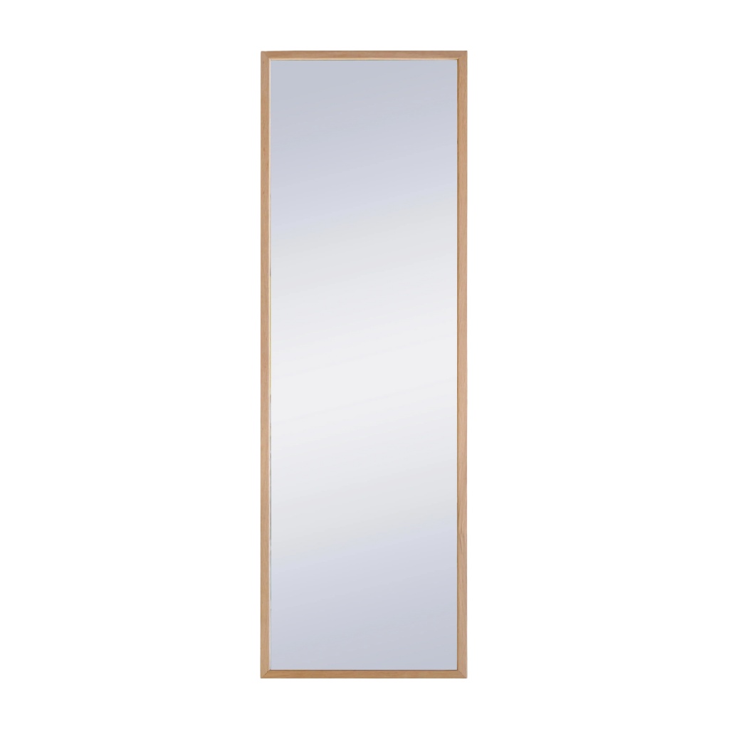 Espejo de Cuerpo Entero con Marco de Madera Minimalista-patriciascott.shop