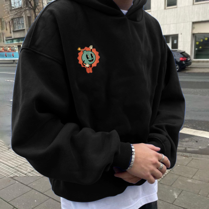 Hang In There It Gets Worse Printed Hoodie（Double-sided Print）