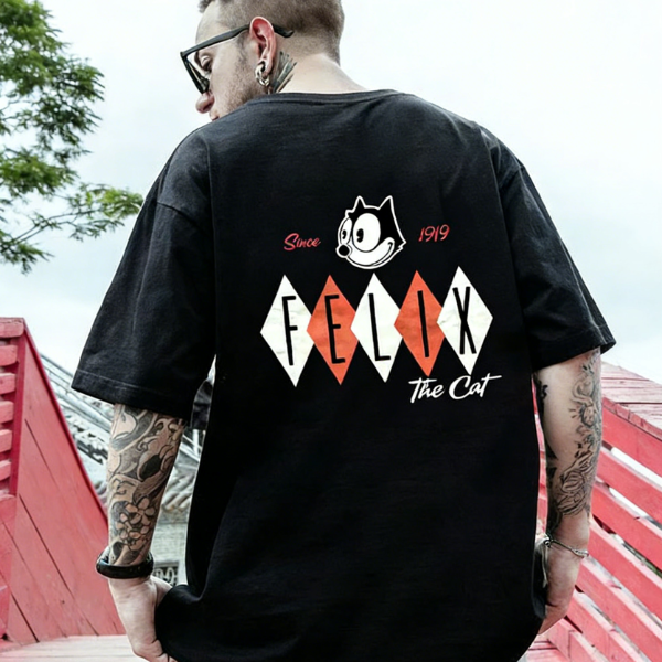Felix The Cat Printed T-Shirt