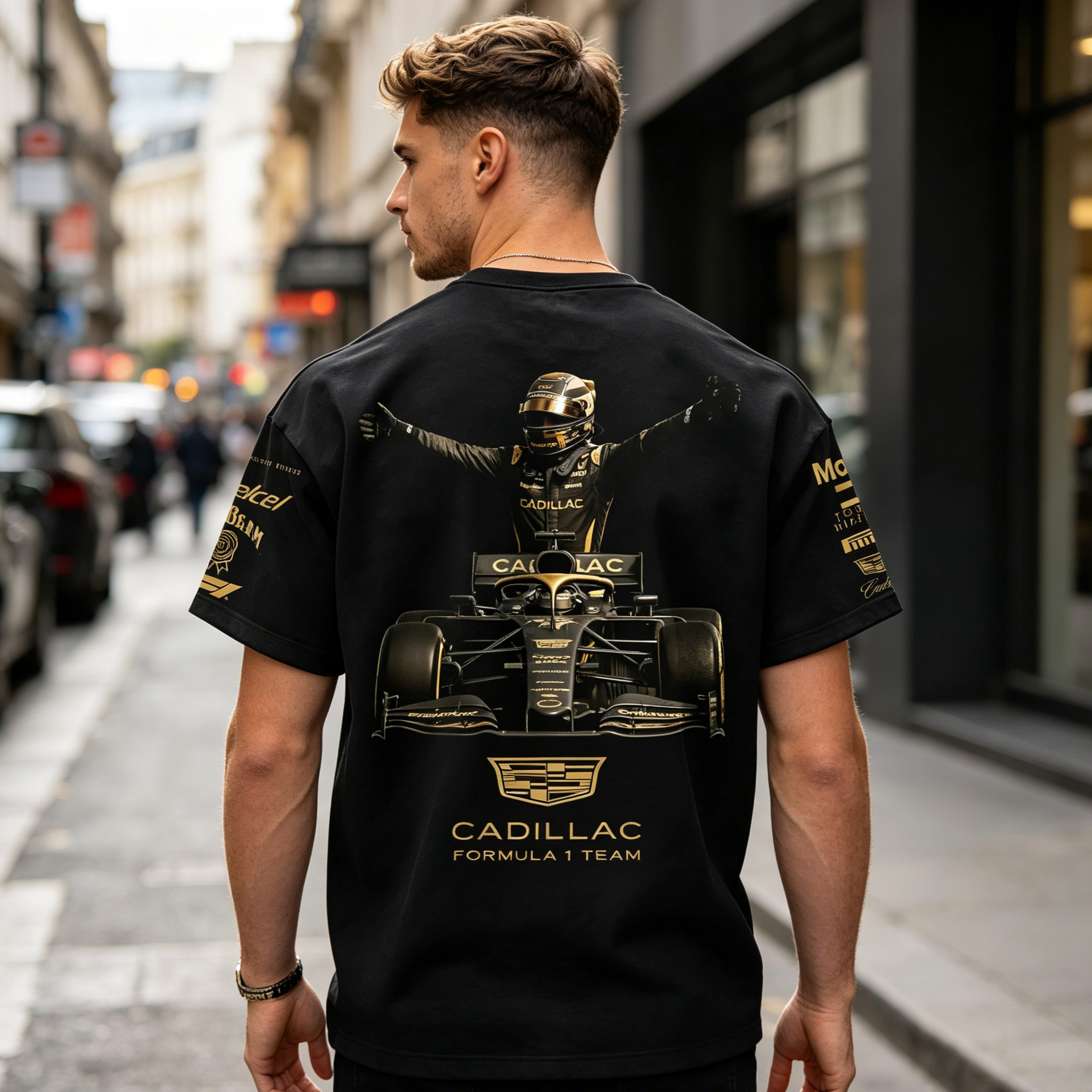 Cadillac Formula 1 Team, Sergio Perez 11 Printed Men's T-shirt