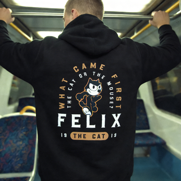 Felix The Cat Printed Hoodie（Double-sided Print）