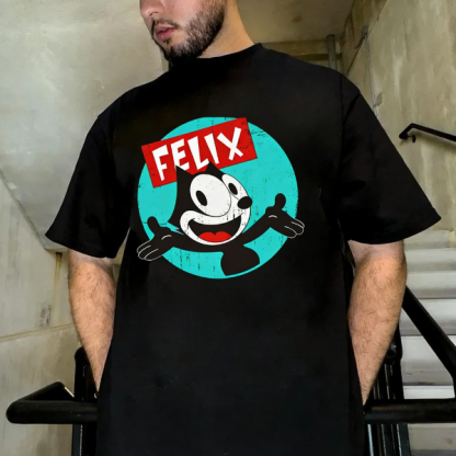 Felix The Cat Printed T-Shirt