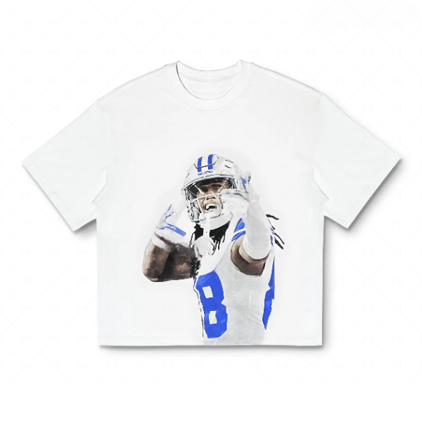 Football Player Printed Men's T-shirt