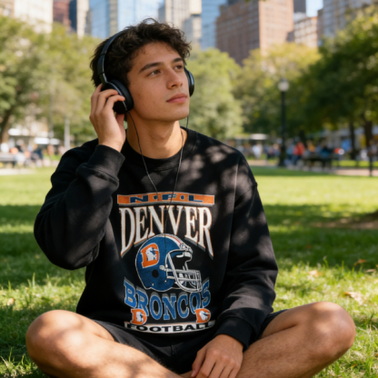 Denver Broncos Printed Sweatshirt