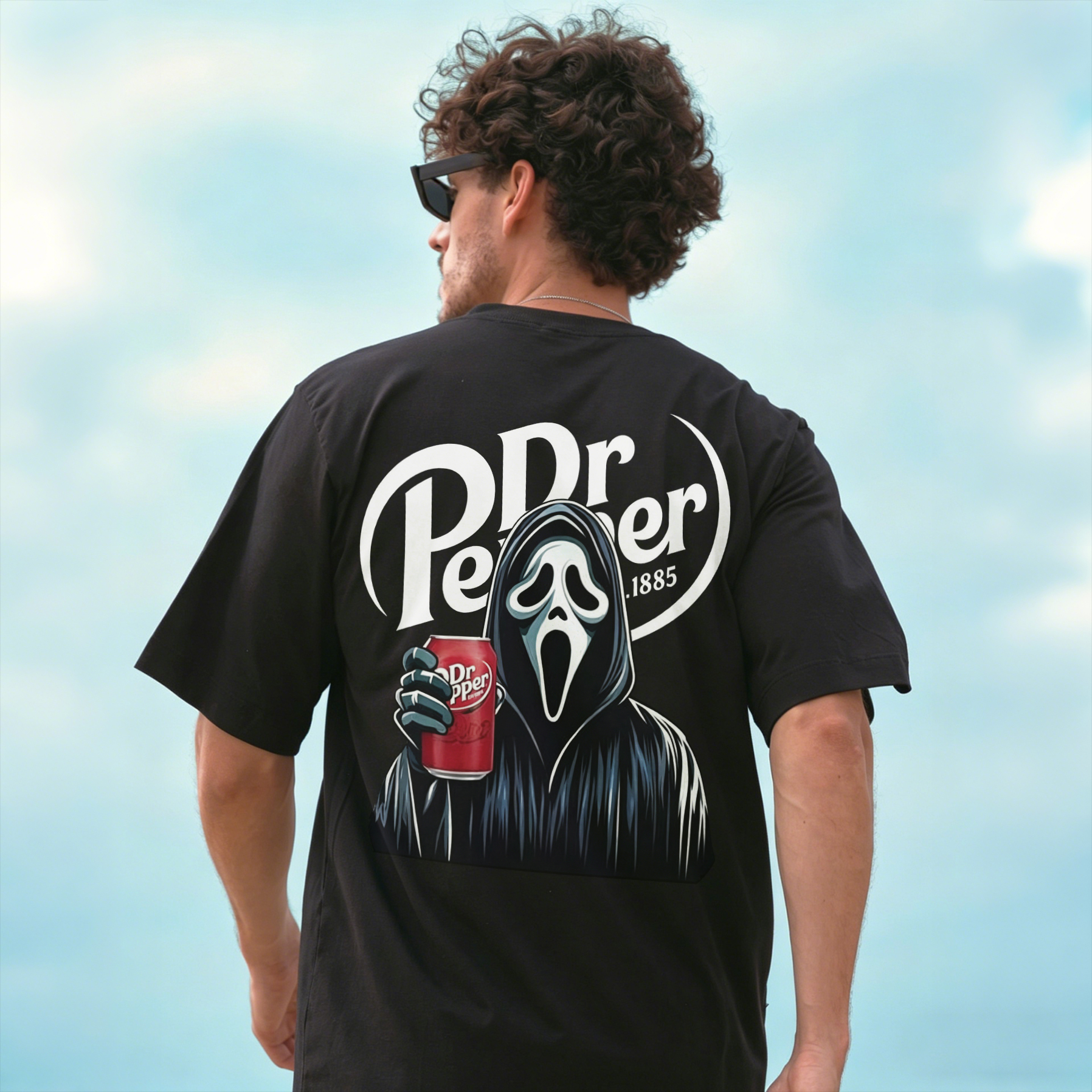 Dr Pepper、1885 Printed Men's T-shirt