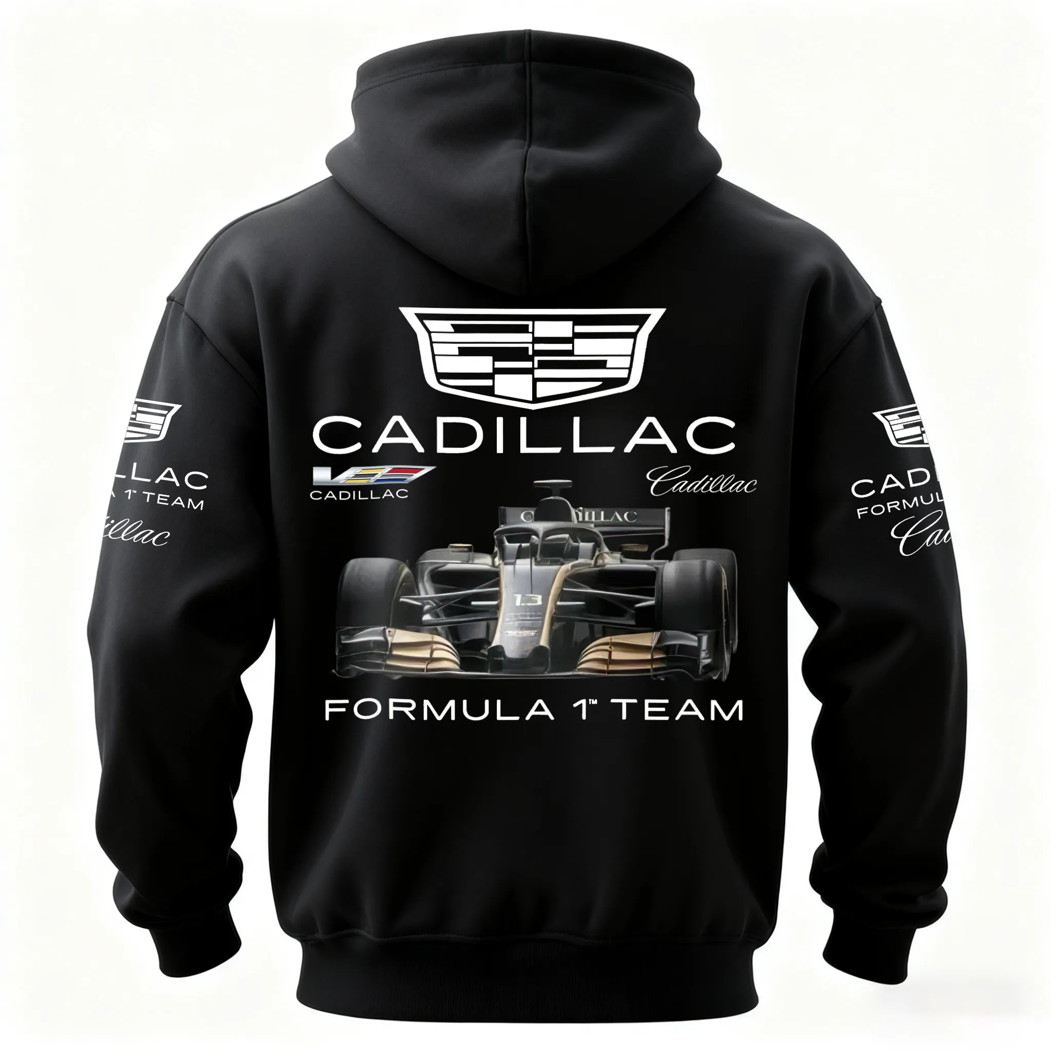 Cadillac Formula 1 Team Printed Men's Hoodie