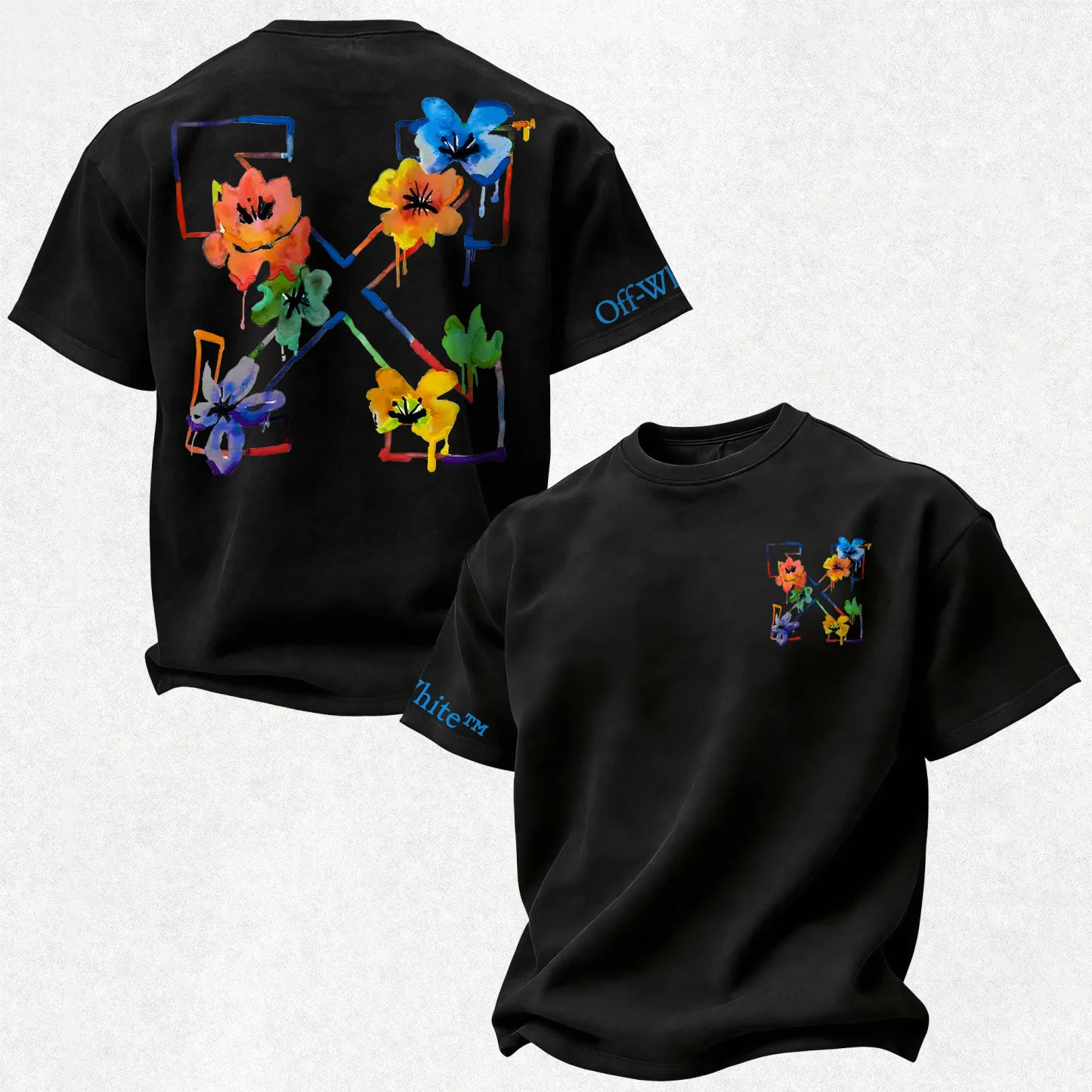Off-white Printed Men's T-shirt