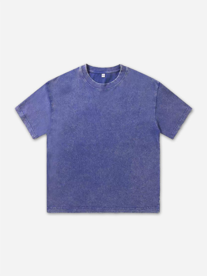 Unisex Essentials Vintage Acid Wash Oversized T-Shirt