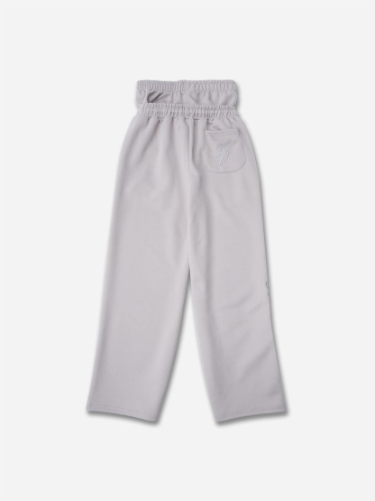 Hiphop Double Waistband Design With Star Embroidery Sweatpants