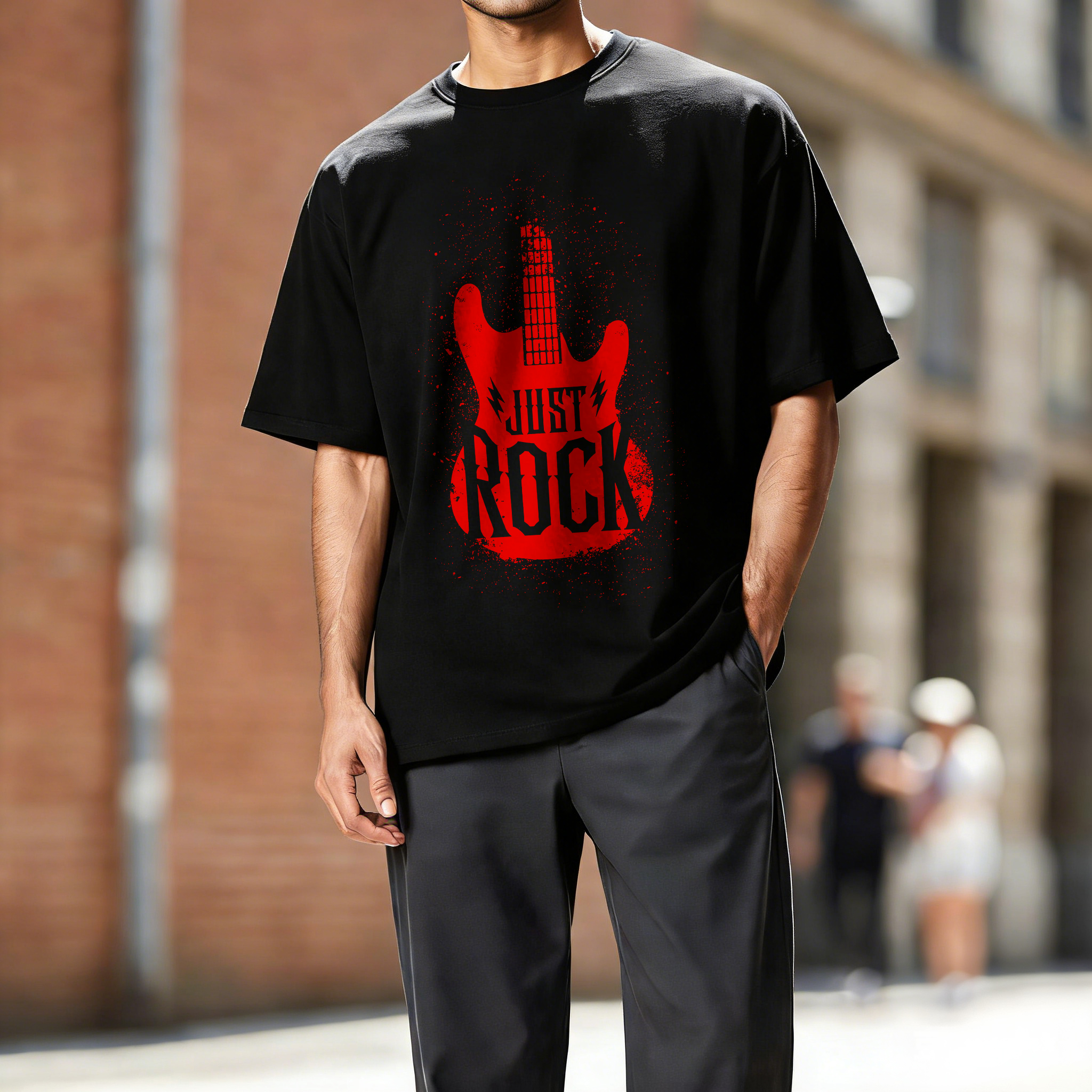 Just Rock Printed Men's T-shirt