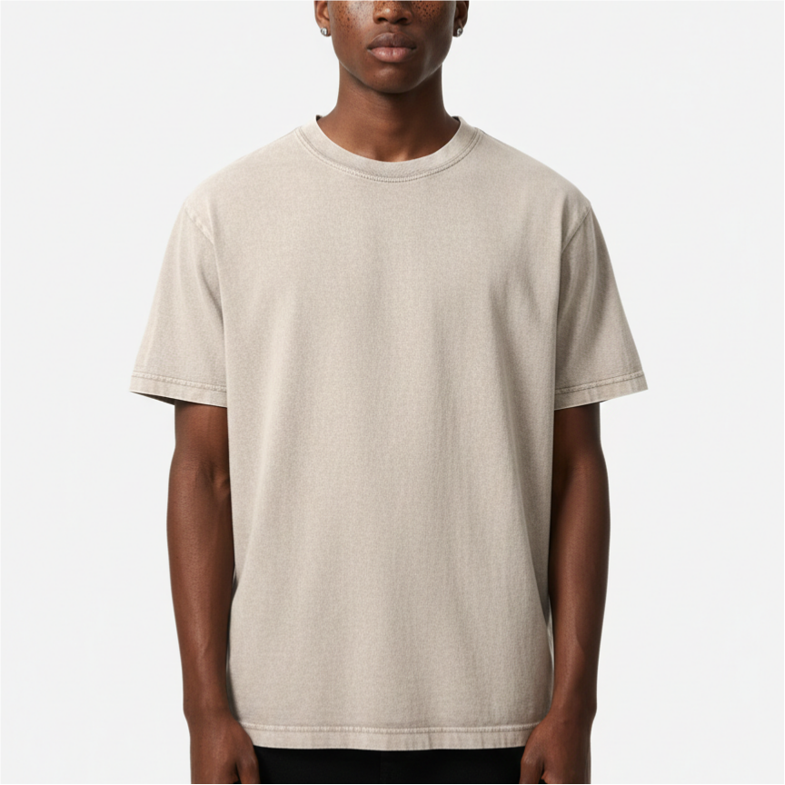 Unisex Essentials Vintage Acid Wash Oversized T-Shirt