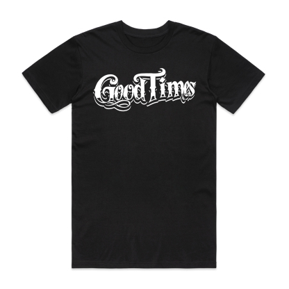 Good Times Printed Men's T-shirt（Double-sided Print）