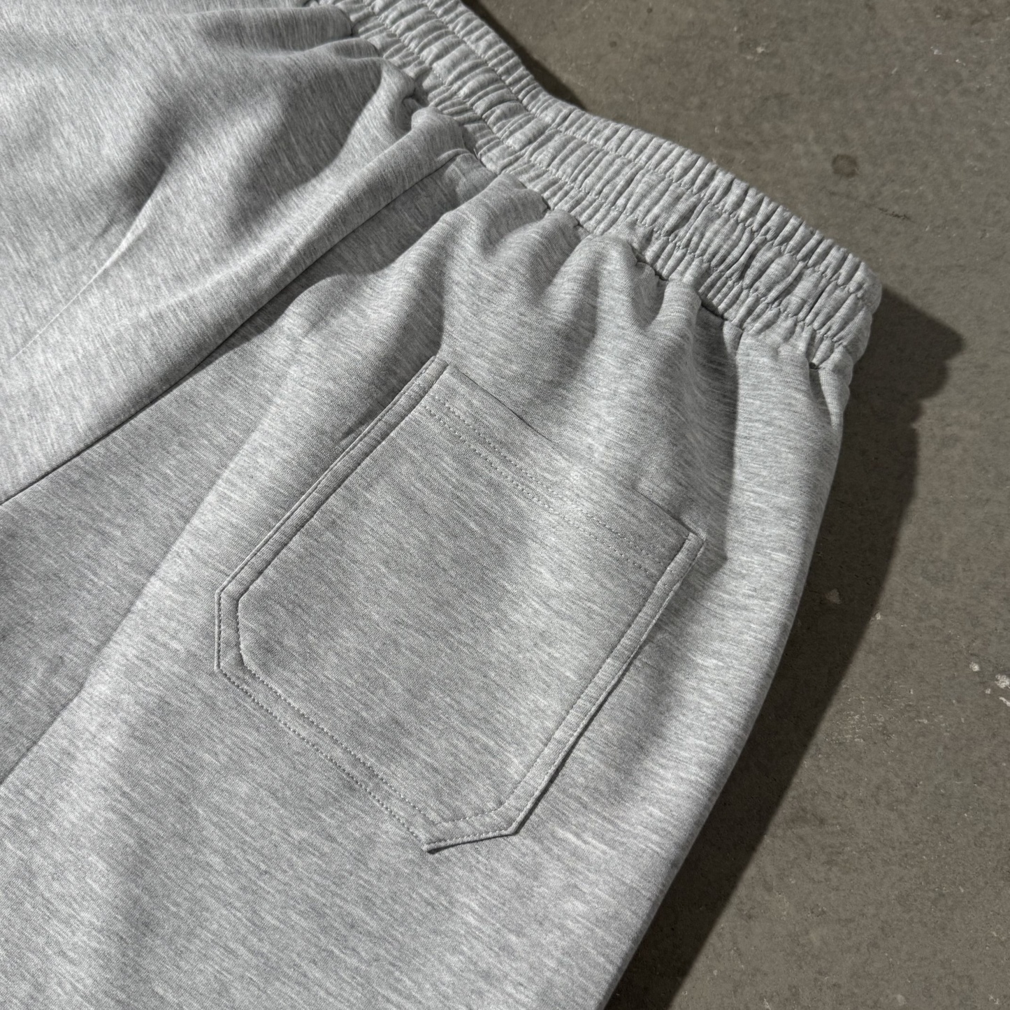 Retro High Street Scimitar Stitching Wide Leg Sports Pants