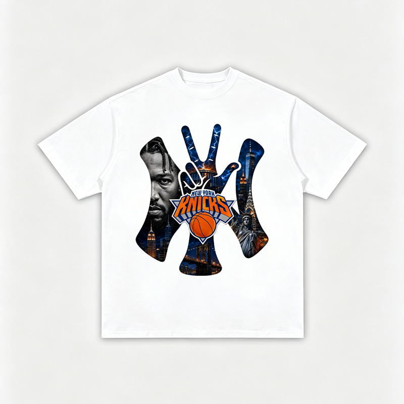 Brunson New York Basketball Star Printed Men's T-shirt