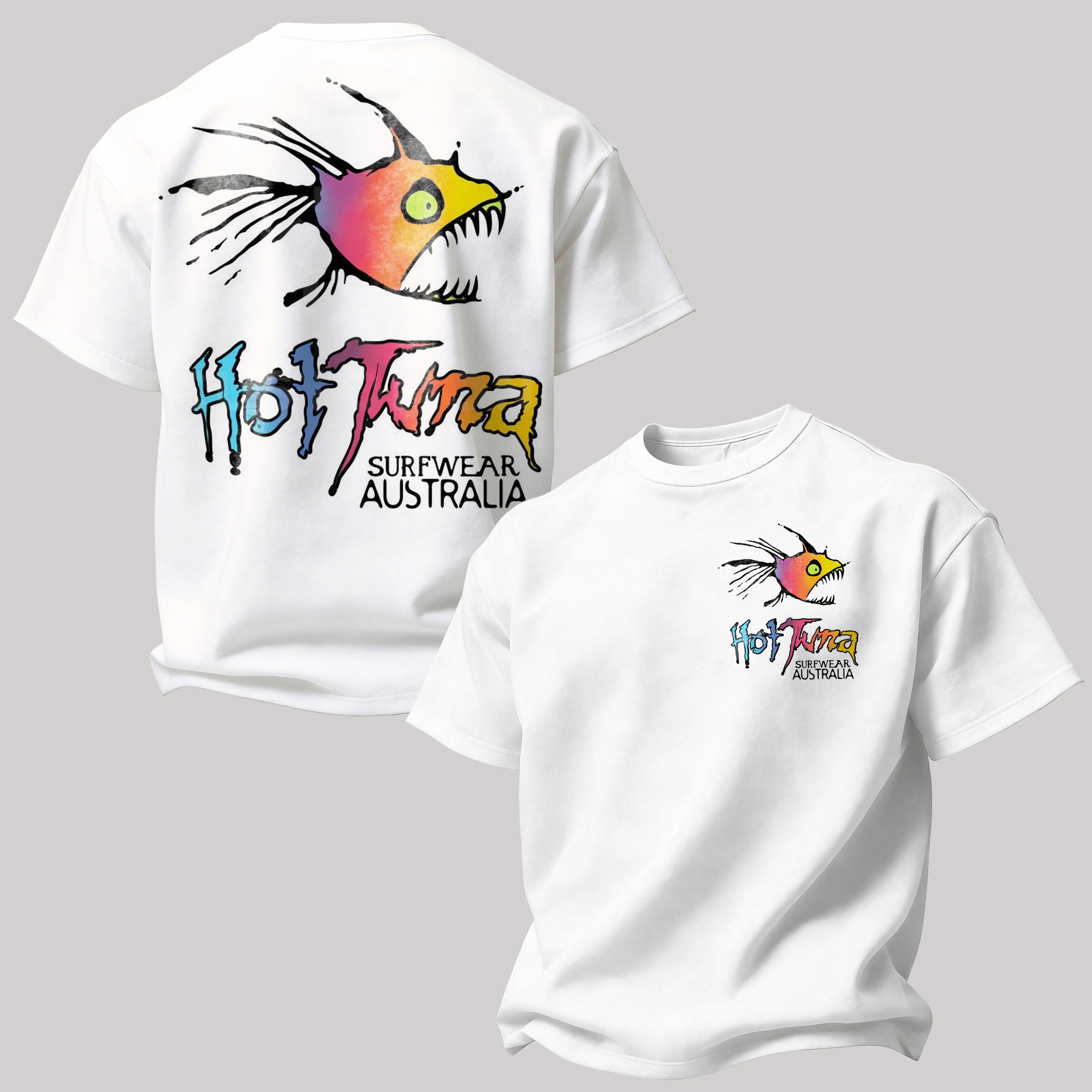 Hot Tuna Surfwear Australia Angler Fish Printed Men's T-shirt