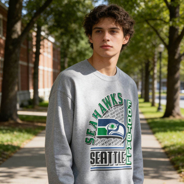 Seattle Seahawks Printed Sweatshirt