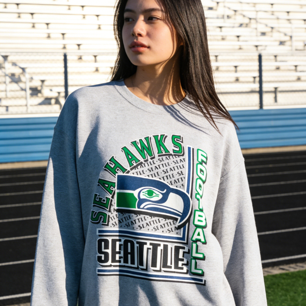 Seattle Seahawks Printed Sweatshirt