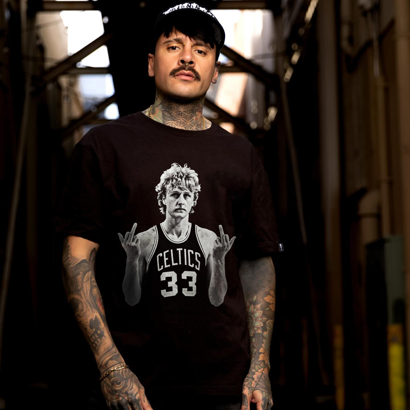 Celtics 33 Printed Men's T-shirt