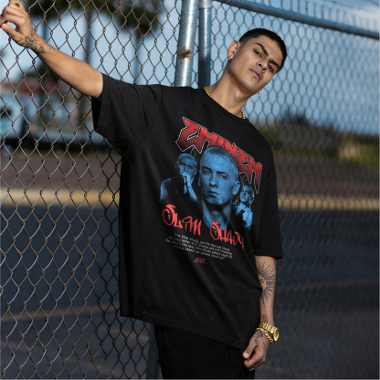 Eminem Slim Shady Vintage Printed Men's T-shirt