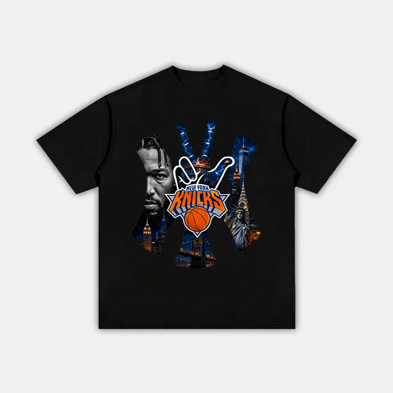 Brunson New York Basketball Star Printed Men's T-shirt