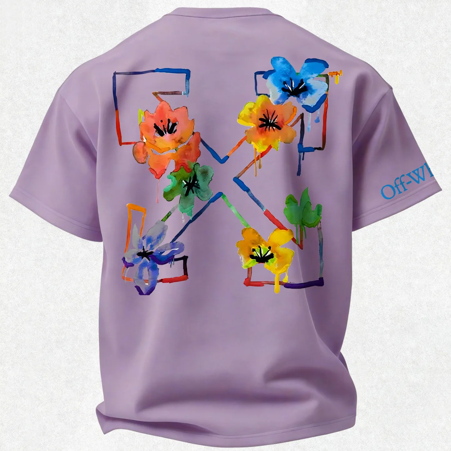 Off-white Printed Men's T-shirt