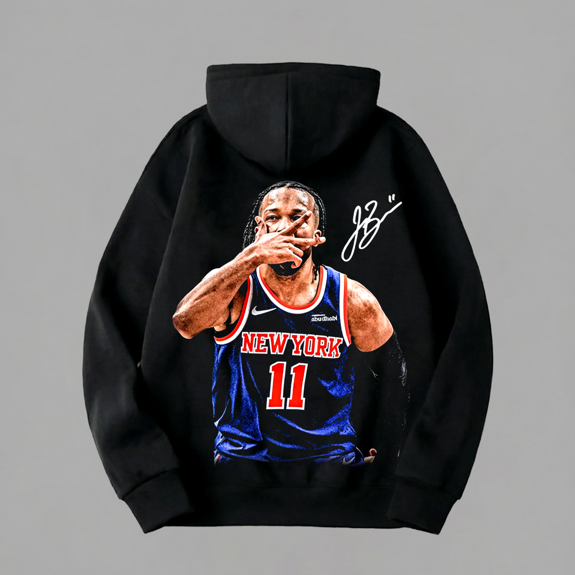 New York Basketball Player Printed Men's Hoodie
