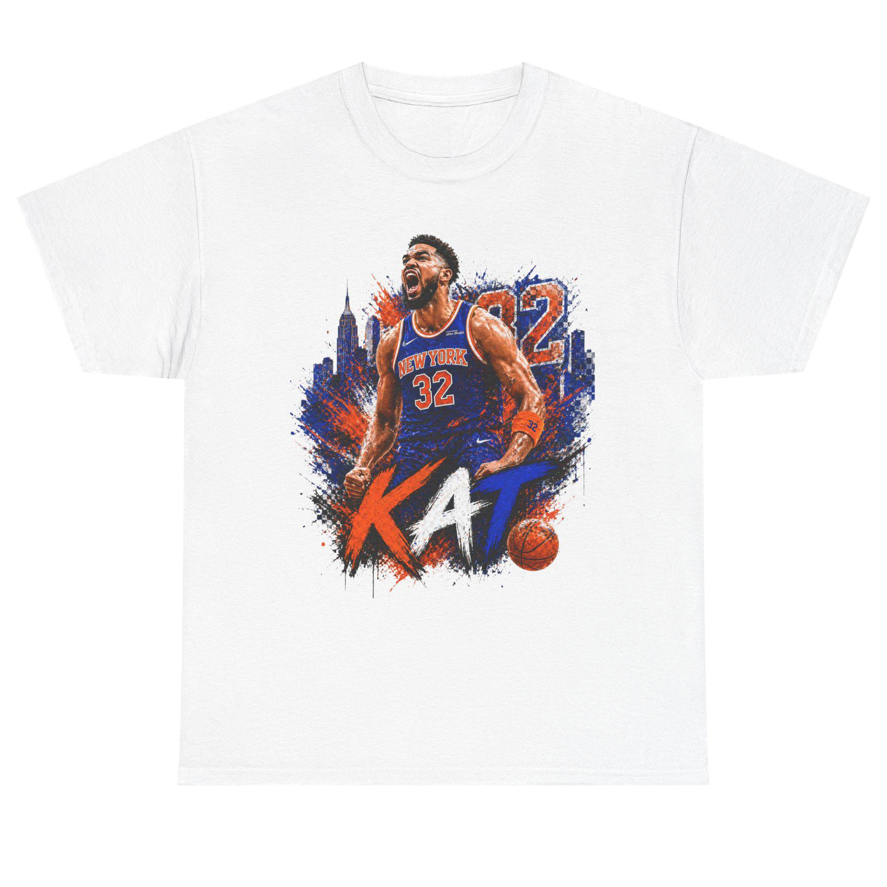 New York 32 KAT Printed Men's T-shirt