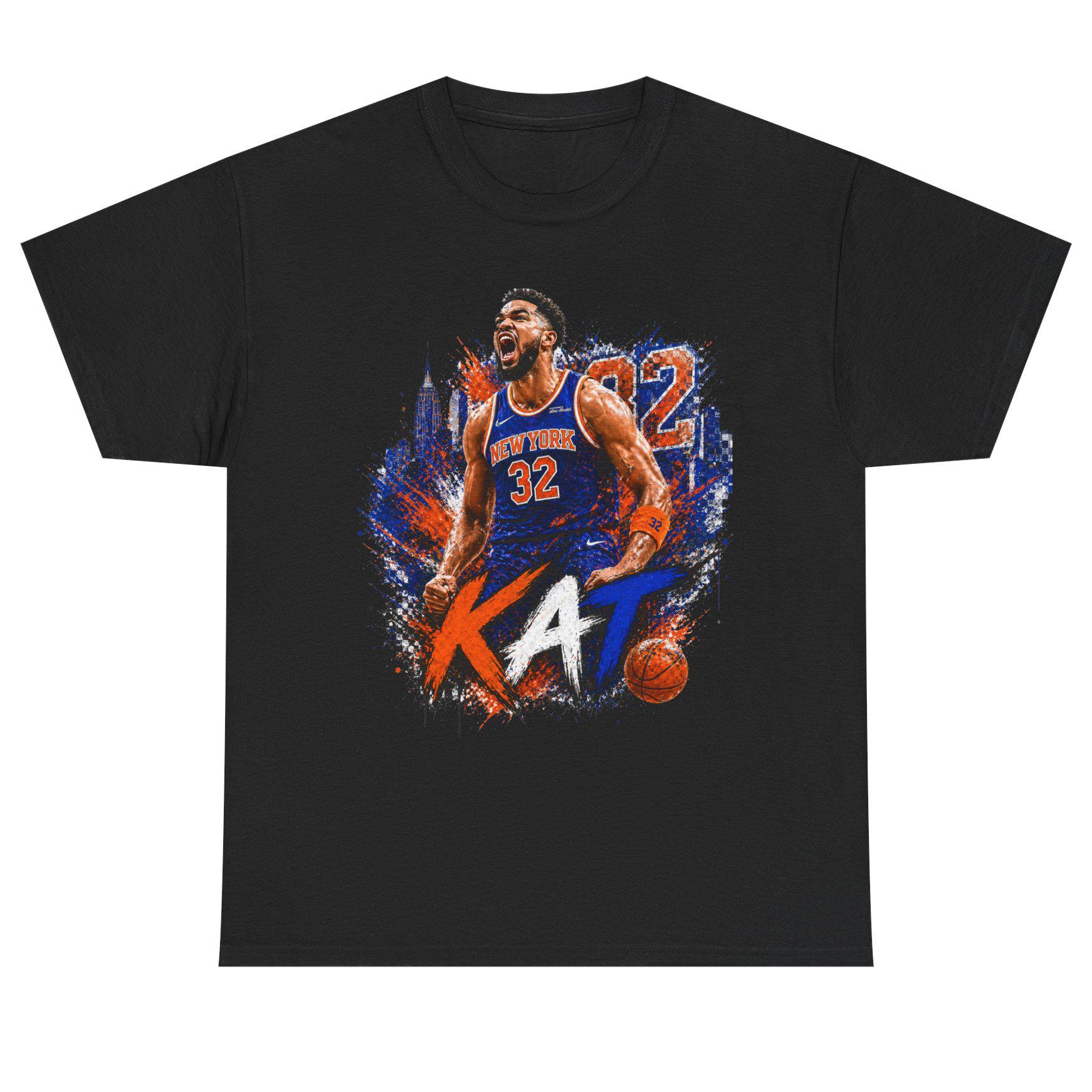 New York 32 KAT Printed Men's T-shirt