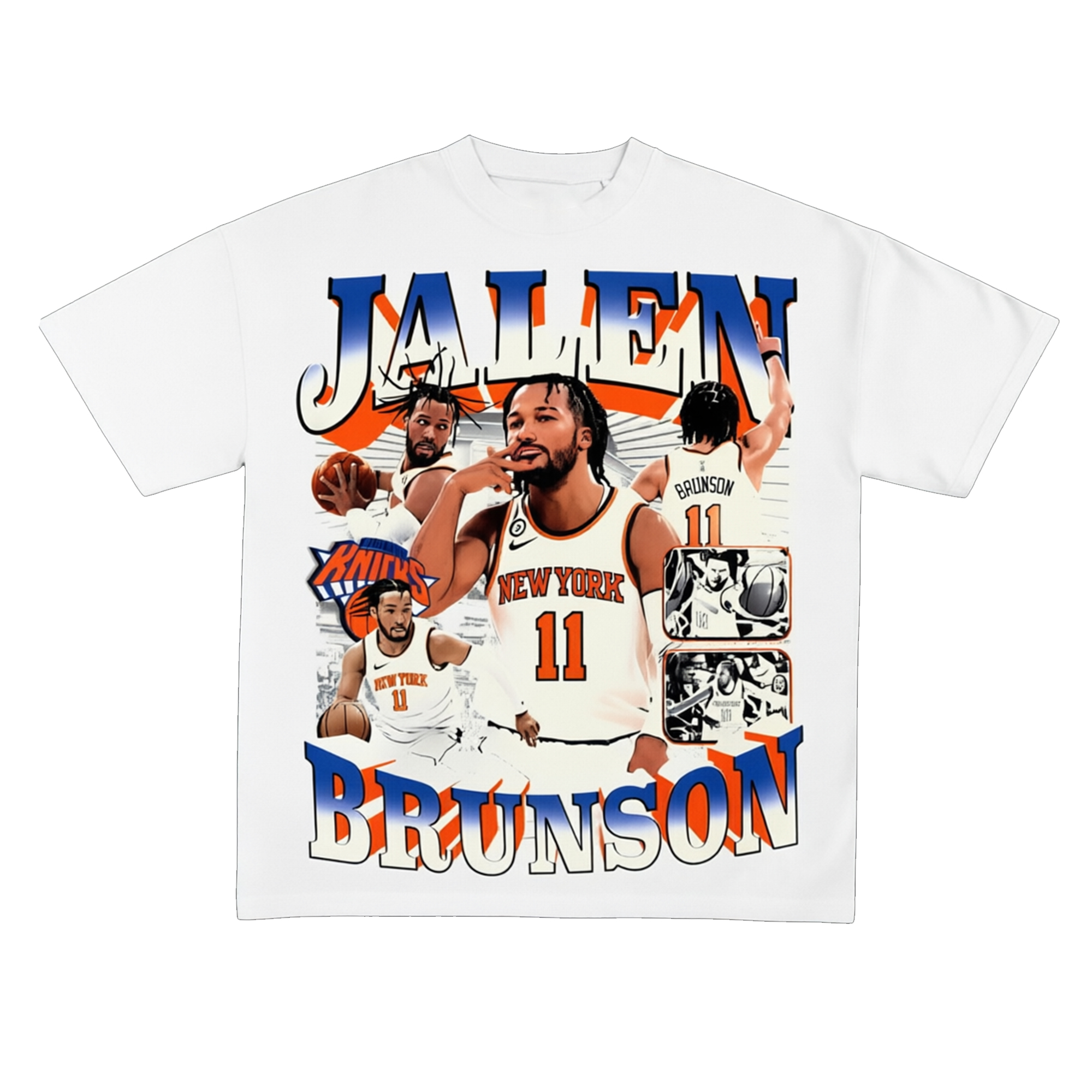 New york, 11, Knicks Printed Men's T-shirt
