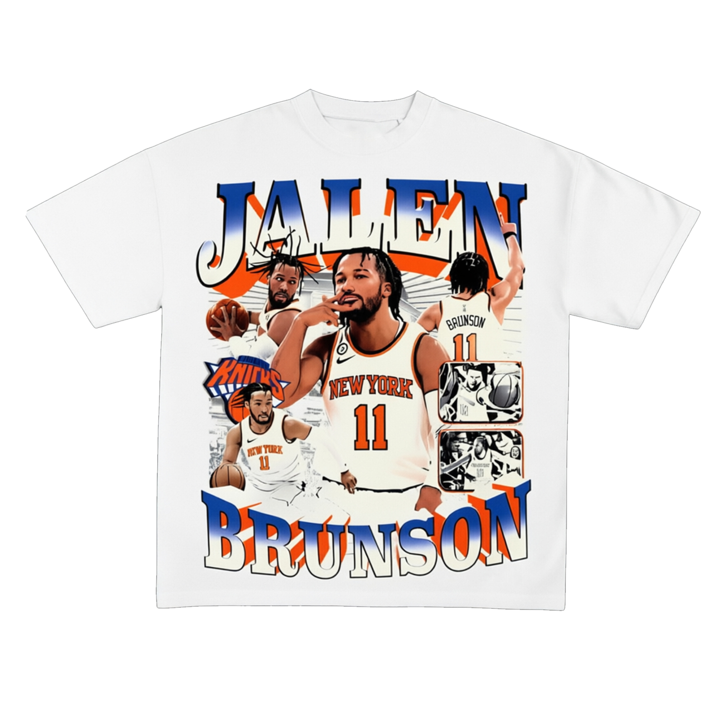 New york, 11, Knicks Printed Men's T-shirt