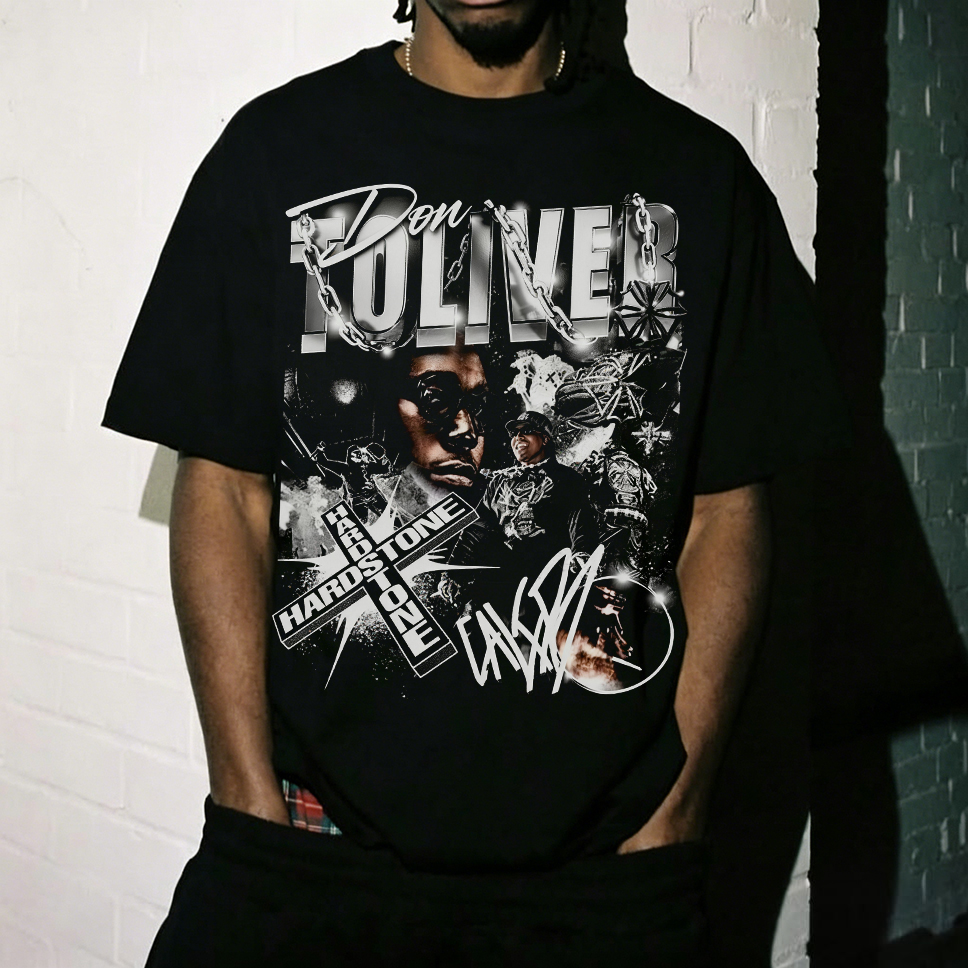 Don Toliver、Hardstone Printed Men's T-shirt