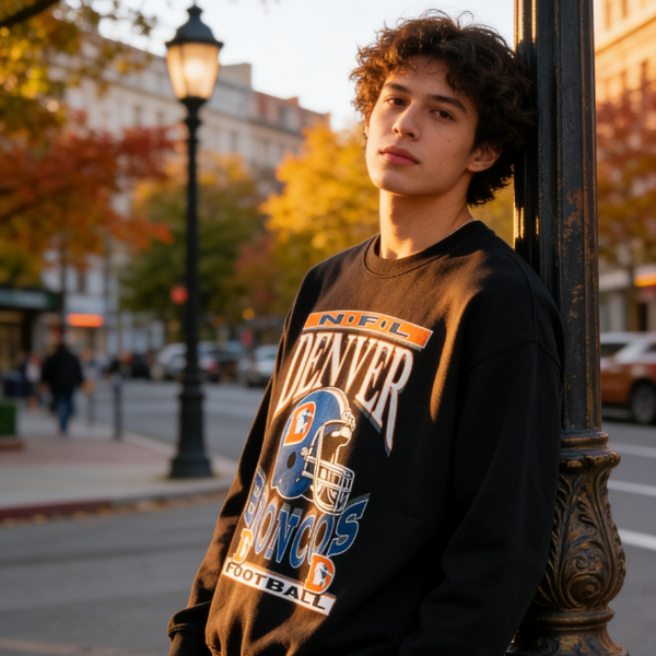 Denver Broncos Printed Sweatshirt