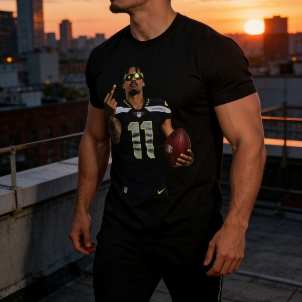 Football Printed T-shirt
