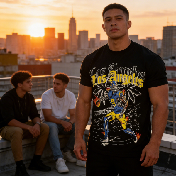 Football Printed T-shirt