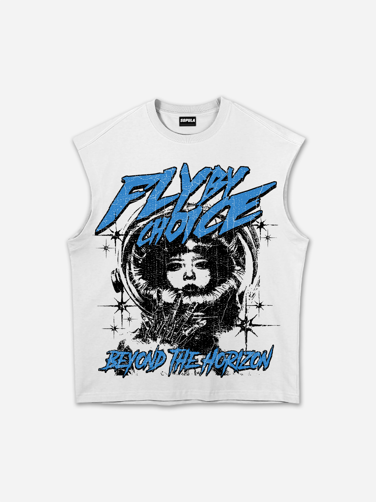 Fly By Choice Graphic Sleeveless Shirt Tank Top