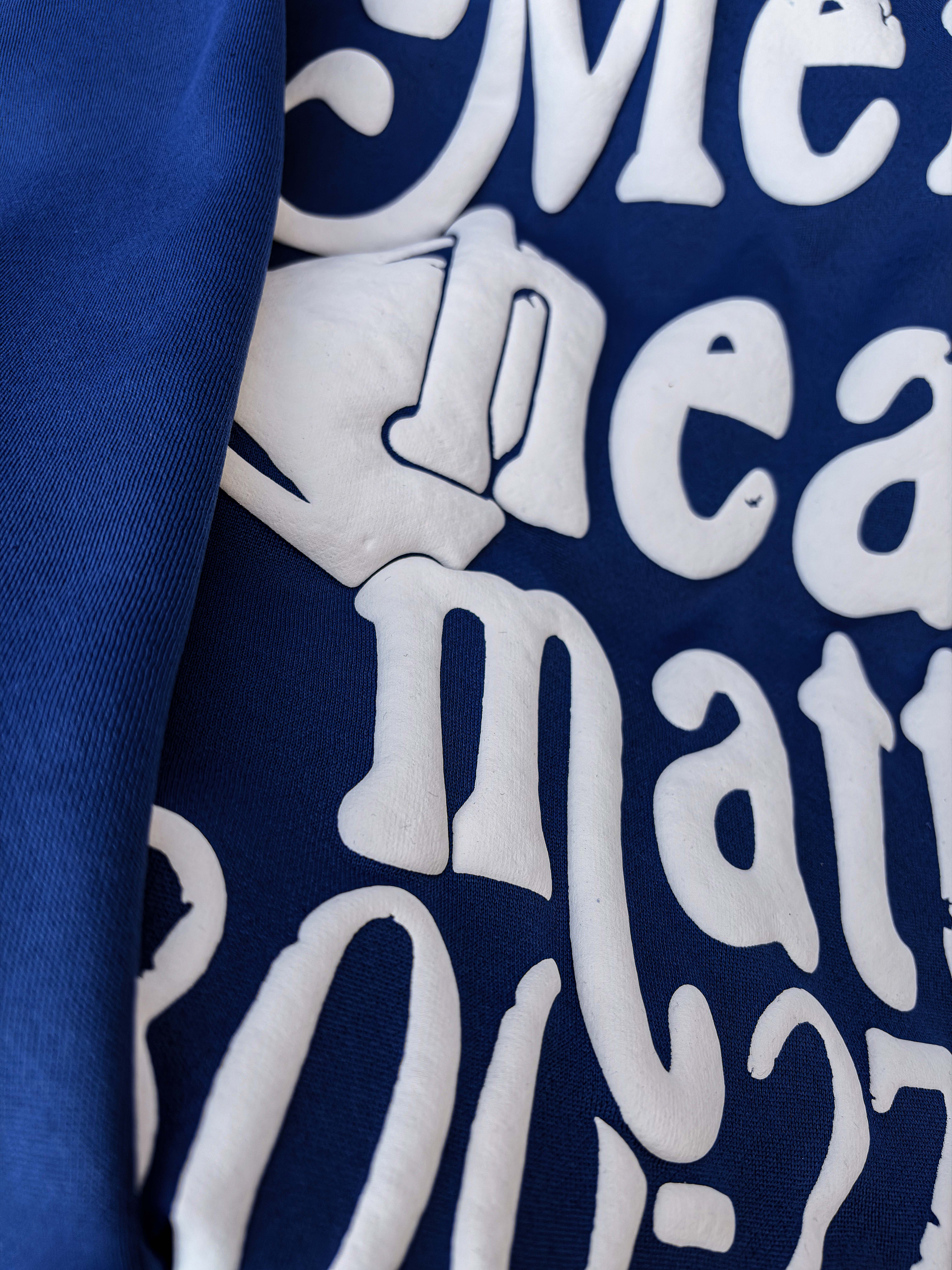 Puff Print Mental Health Matters Cropped Hoodie