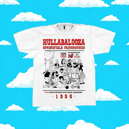 Remera Simpsons Hullabalooza Unisex Tee