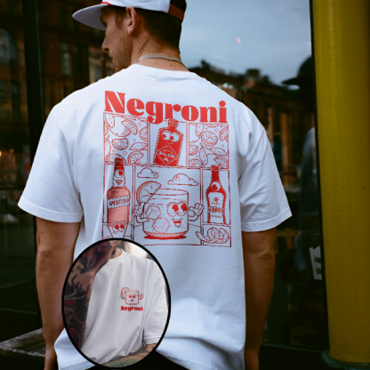 Negroni Printed T-shirt（Double-sided Print）