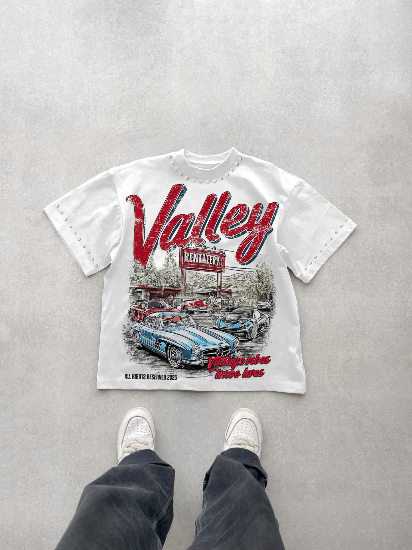 Vintage Vibes Turbo Lives Cotton T-shirt