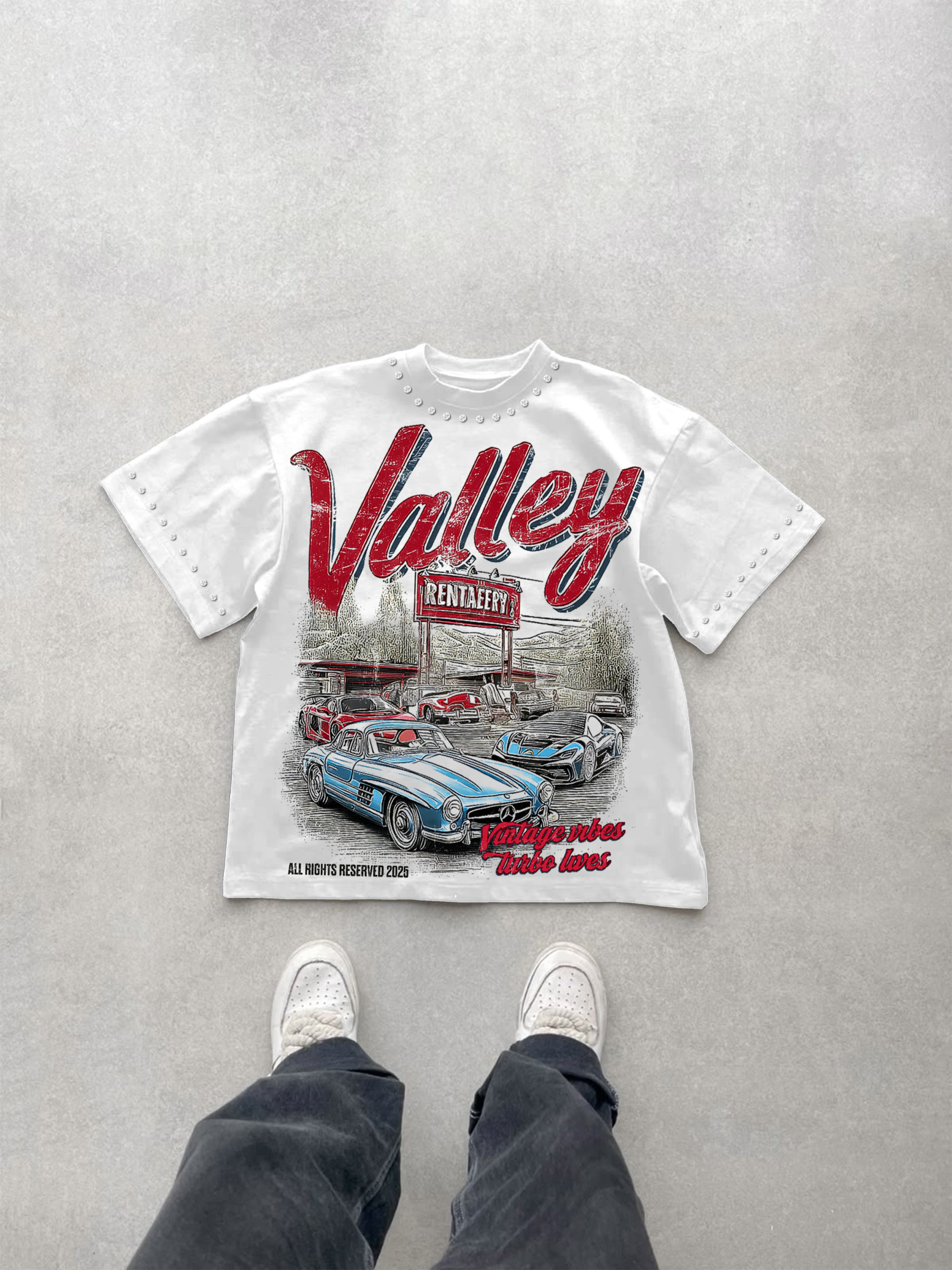 Vintage Vibes Turbo Lives Cotton T-shirt